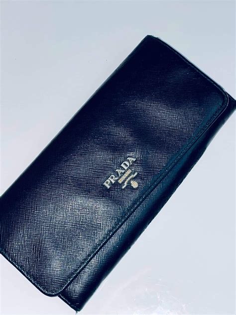 personalised wallets prada|authentic Prada wallet sale.